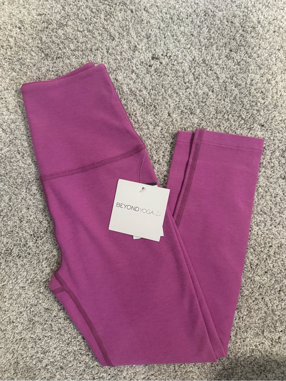 Beyond Yoga Magenta Leggings